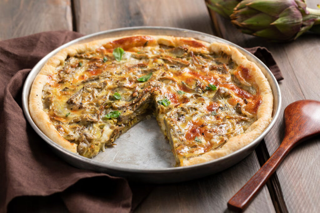 Golden Artichoke Pie